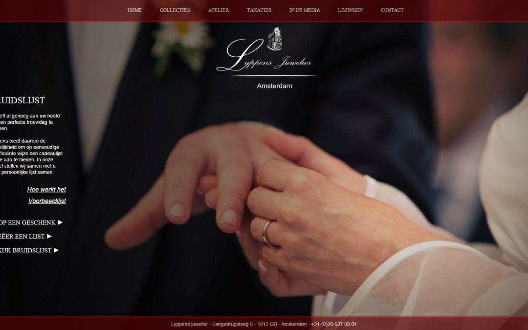Lyppens Bruidslijsten – webshop voor bruidsparen en genodigden