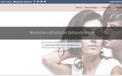 Studio Esthetique – een website voor medisch esthetische behandelingen